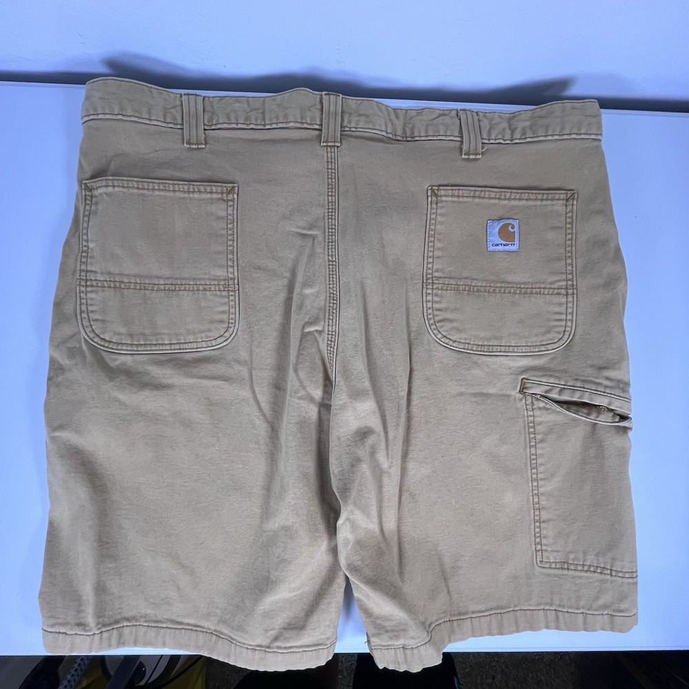 Carhartt Relaxed Fit Rugged Flex Canvas Work Shorts Mens 42 Workwear 102514-918 - Picture 8 of 10
